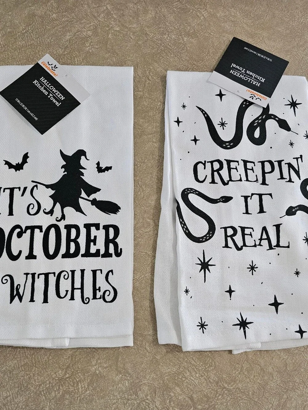 Halloween Dish Towel Set